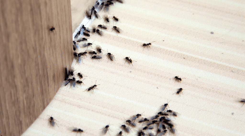 Ant infestation in a home